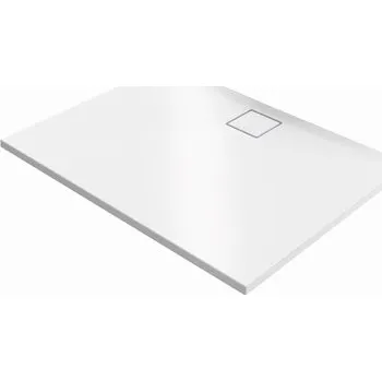 Sprchová vanička Sprchová vanička obdélníková Hüppe EasyFlat 100x90 cm litý mramor EF0107.055