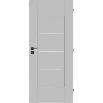 Interiérové dveře Interiérové dveře Naturel Aura levé 80 cm šedá matná AURASM80L