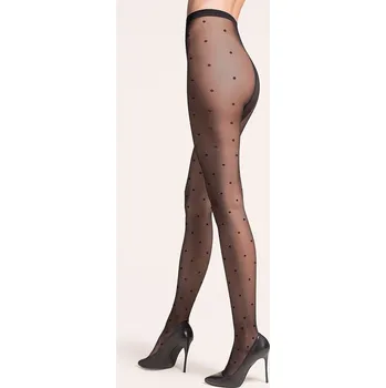 Dámské kalhoty Gabriella 471 Puntina 20 den punčocháče 5-XL kaštanové 5-XL