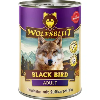Krmivo pro psa Wolfsblut Black Bird Adult 12x395 g