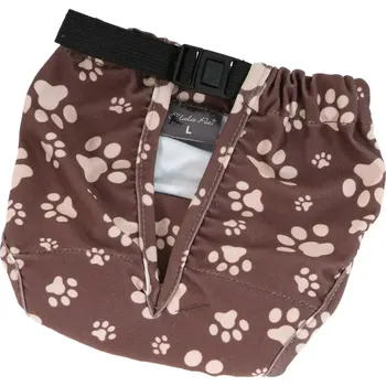 Obleček pro psa I love pets Hárací kalhotky Clip - hnědá L