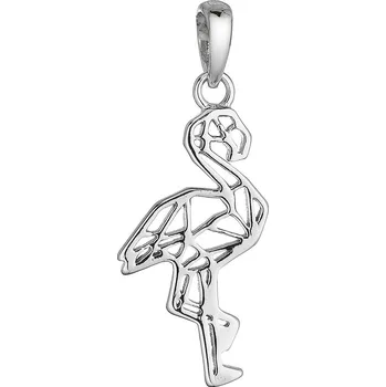 Šperk EVOLUTION GROUP CZ Stříbrný přívěsek plameňák - 64041