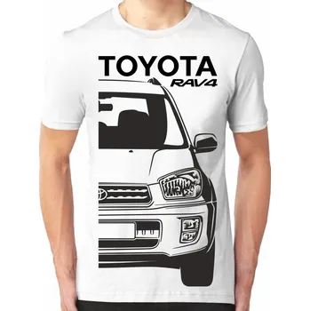 Toyota RAV4 2 Pánské Tričko Khaki M