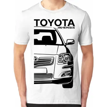 Toyota Avensis 2 Facelift Pánské Tričko Khaki S