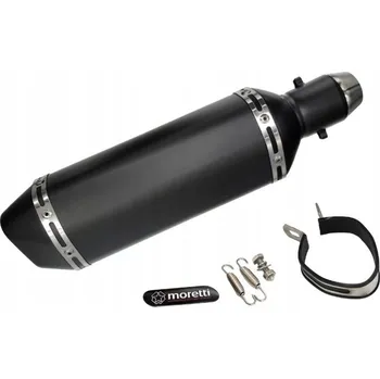 Tlumič výfuku Univerzální sportovní sportovní tlumič výfuku pro tuning MORETTI