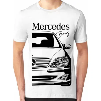 Mercedes S W220 Pánsky Tričko Khaki XL