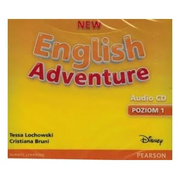 Anglický jazyk New English Adventure PL 1 Class CD – Tessa Lochowski,Cristiana Bruni,Regina Raczyńska