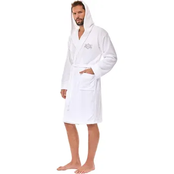 Dámský župan L&L 2521 M-2XL pánský župan Námořnictvo M-170/112/112