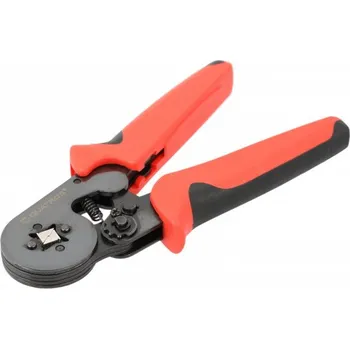 Kleště Krimpovací (lisovací) kleště 0,25 - 6mm2, 4hranné, samonastavovací - QUATROS QS24072