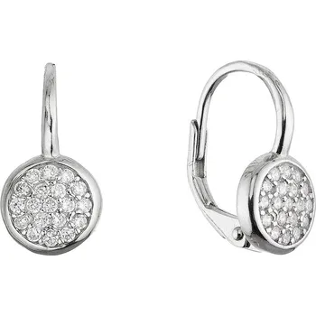Náušnice EVOLUTION GROUP CZ Stříbrné náušnice se zirkony - 11623.1