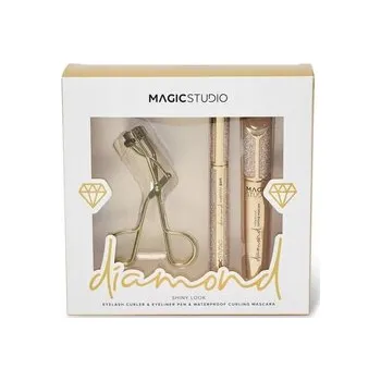 Oční linky MAGIC STUDIO IDC ZLATÁ SADA: KULMA NA ŘASY, VODĚODOLNÁ ŘASENKA A OČNÍ LINKA