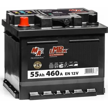 Autobaterie Startovací baterie Empex 12V 55Ah 460A - levá