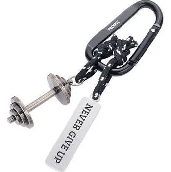 Klíčenka "Never Give Up", TROIKA KR24-09/BK