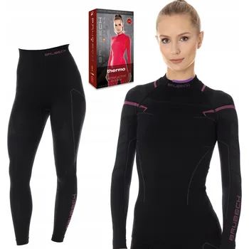 Pánské termoprádlo Legíny Brubeck Termo Kalhoty Brubeck černé, velikost S