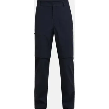 Pánské kalhoty KALHOTY PEAK PERFORMANCE M ICONIQ ZIP-OFF PANTS BLACK