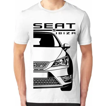 Seat Ibiza Mk4 Cupra Pánské Tričko Khaki M