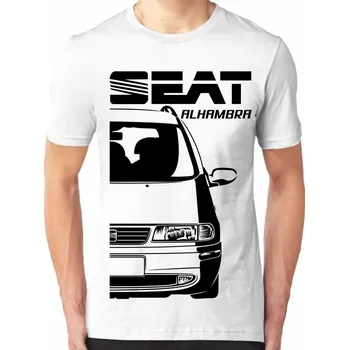 Seat Alhambra Mk1 Pánské Tričko Khaki S