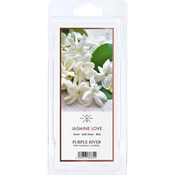Svíčka Sójový vosk Vosk - Jasmín 50 g Purple River