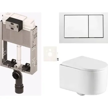 Klozet Závěsný wc set k zazdění SAT SIKOTZTOR72B