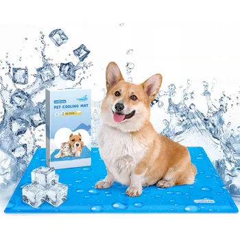 Pelíšek pro psa Nobleza podložka pro psa modrá 65 cm x 50 cm