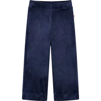 Chlapecké oblečení Dětské kalhoty samet tmavě modré 92