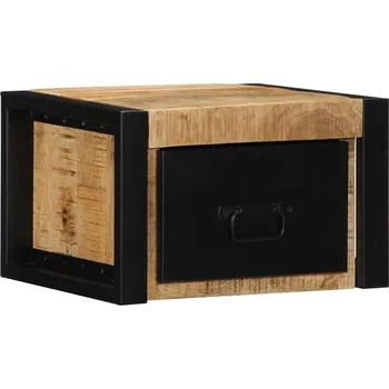 Noční stolek Noční stolky 2 ks 40x35x25 cm hrubý mangovník