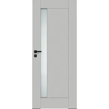 Stavebniny Interiérové dveře Naturel Estra 11 pravé 80 cm šedá matná ESTRA11SM80P