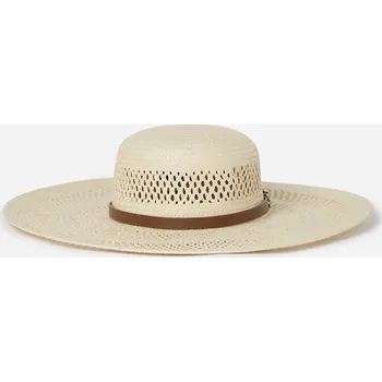 Klobouk KLOBOUK KARL LAGERFELD K/AUTOGRAPH BELT STRAW HAT NATURAL