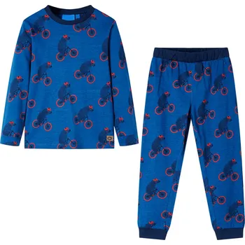 Dětská móda Dětské pyžamo s dlouhým rukávem petrolejové 116