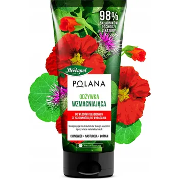 Herbapol Polana Posilující kondicionér na vlasy 200 Ml Chinovník a lichořeřišnice