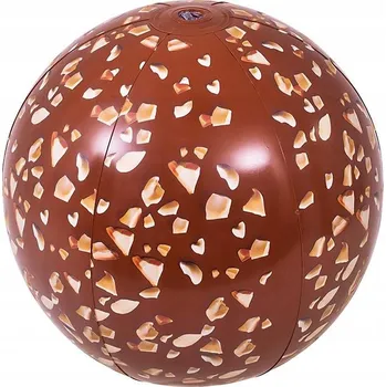 Nafukovací míč Plážový míč nafukovací čokoláda 50 cm