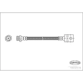 Brzdová hadice Brzdová hadice CORTECO 19032578