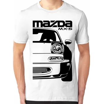 Mazda MX-5 NA Pánské Tričko Khaki 3XL