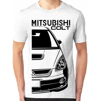 Mitsubishi Colt Version-R Pánské Tričko Khaki 3XL