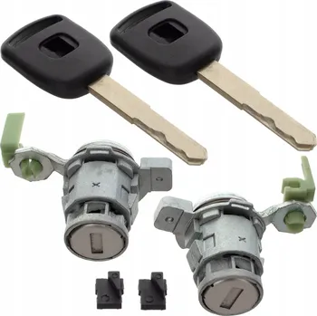 Dveře karosérie X2 Vložka zámku dveří LEVÁ + PRAVÁ pro HONDA CIVIC VIII 2001+