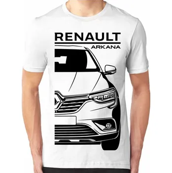 Pánské tričko Renault Arkana Pánské Tričko Khaki S