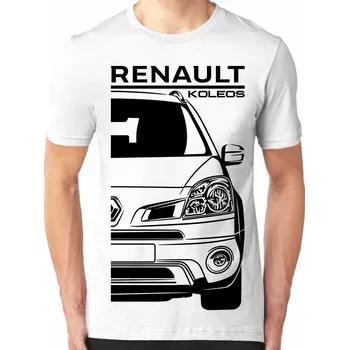 Renault Koleos 1 Pánské Tričko Khaki L