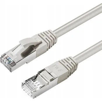 Síťový kabel MicroConnect S/FTP CAT6 0,5m Šedý LSZH kabel
