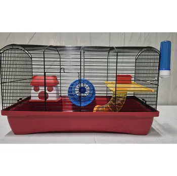 Klec pro křečka domeček trubka napáječka TREF kit