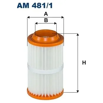 Vzduchový filtr Vzduchový filtr, , FILTRON, AM 481/1