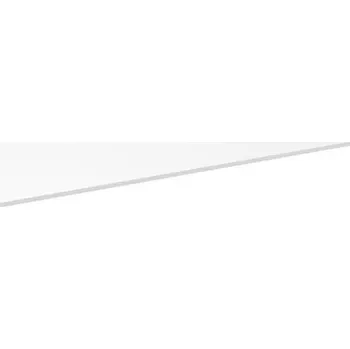 Deska pod umyvadlo Krycí deska Naturel 100x1,2x46 cm bílá mat KDESKAS100BI