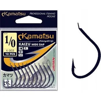 Rybářský háček Kamatsu Kaizu Wide Gap K-003 háčky na zem a plovoucí Háčky 10 ks
