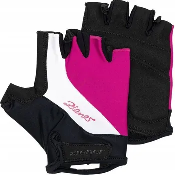 Cyklistické rukavice Cyklistické rukavice Ziener velikost 8,5, růžové