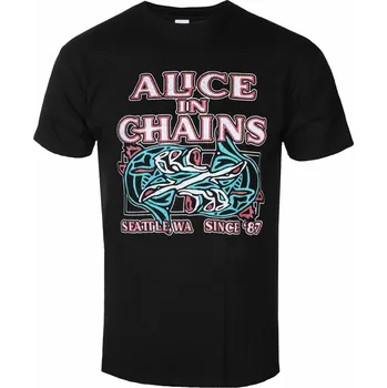 Pánské tričko Tričko metal pánské Alice In Chains - Totem Fish - ROCK OFF - AICTS17MB - L