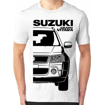 Suzuki Grand Vitara 3 Pánsky Tričko Khaki 3XL