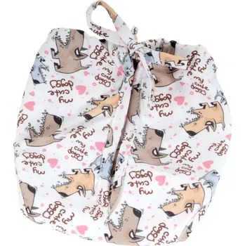 Obleček pro psa I love pets Hárací kalhotky Bow - bílá L