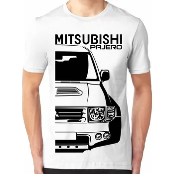 Pánské tričko Mitsubishi Pajero 3 Pánské Tričko Khaki M