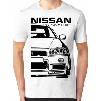 Pánské tričko Nissan Skyline GT-R 5 Pánsky Tričko Khaki XL