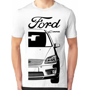 Ford C-MAX Pánské Tričko Khaki 2XL