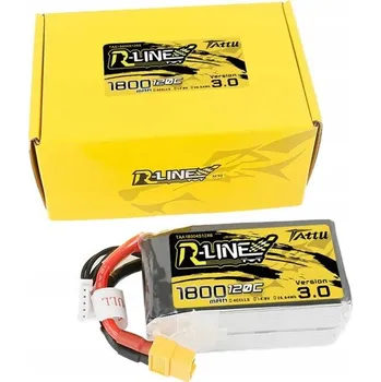 RC náhradní díl Akumulátor Tattu V3.0 1800mAh 14,8V 120C 4S1P XT60